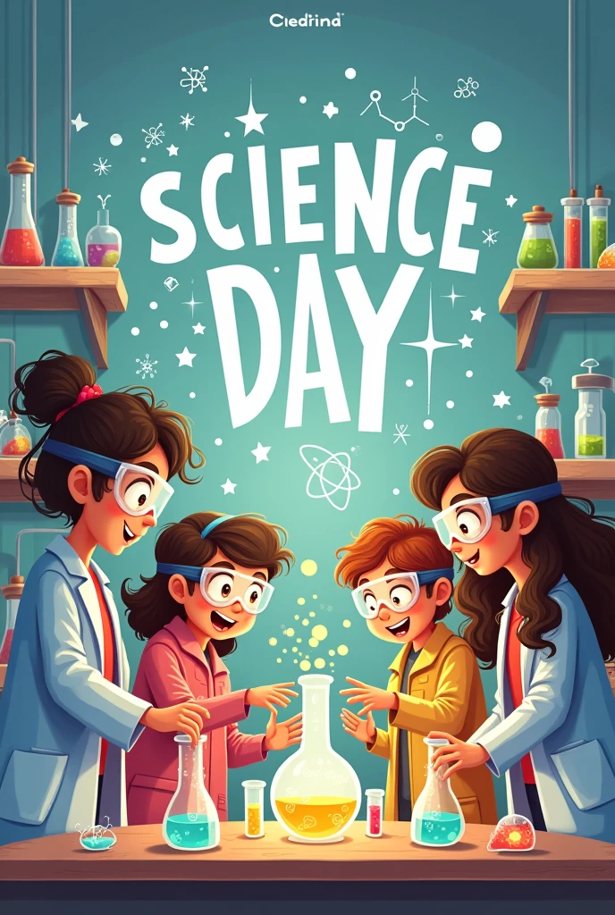 science day drawing