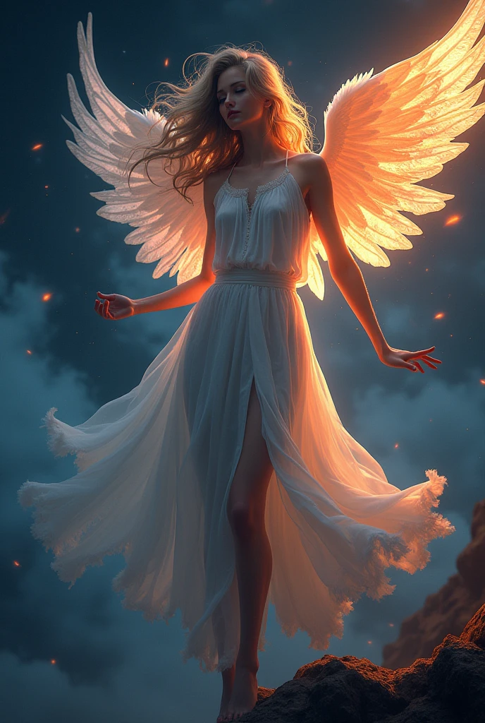 angelic crypto trading avatar