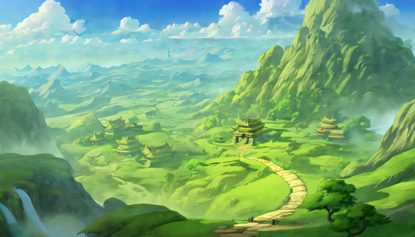 Zelda Style landscape it hurts hope Monster Crusade Feng Yin