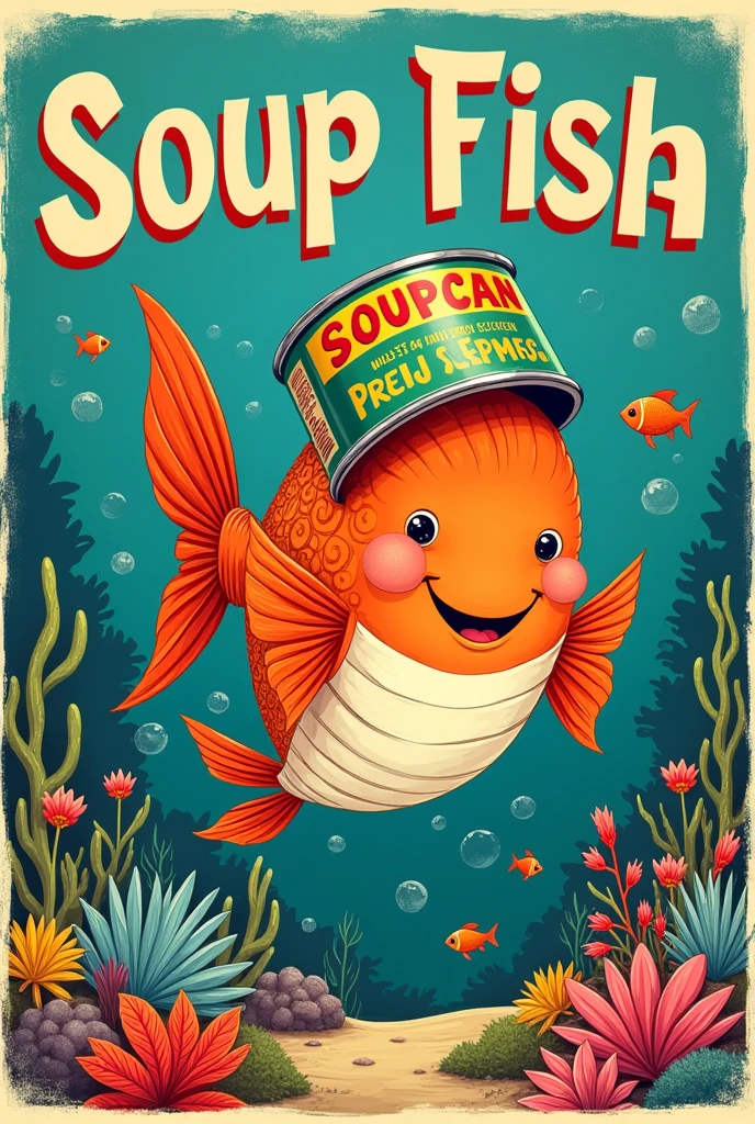 Soupcan Fish Brand Poster