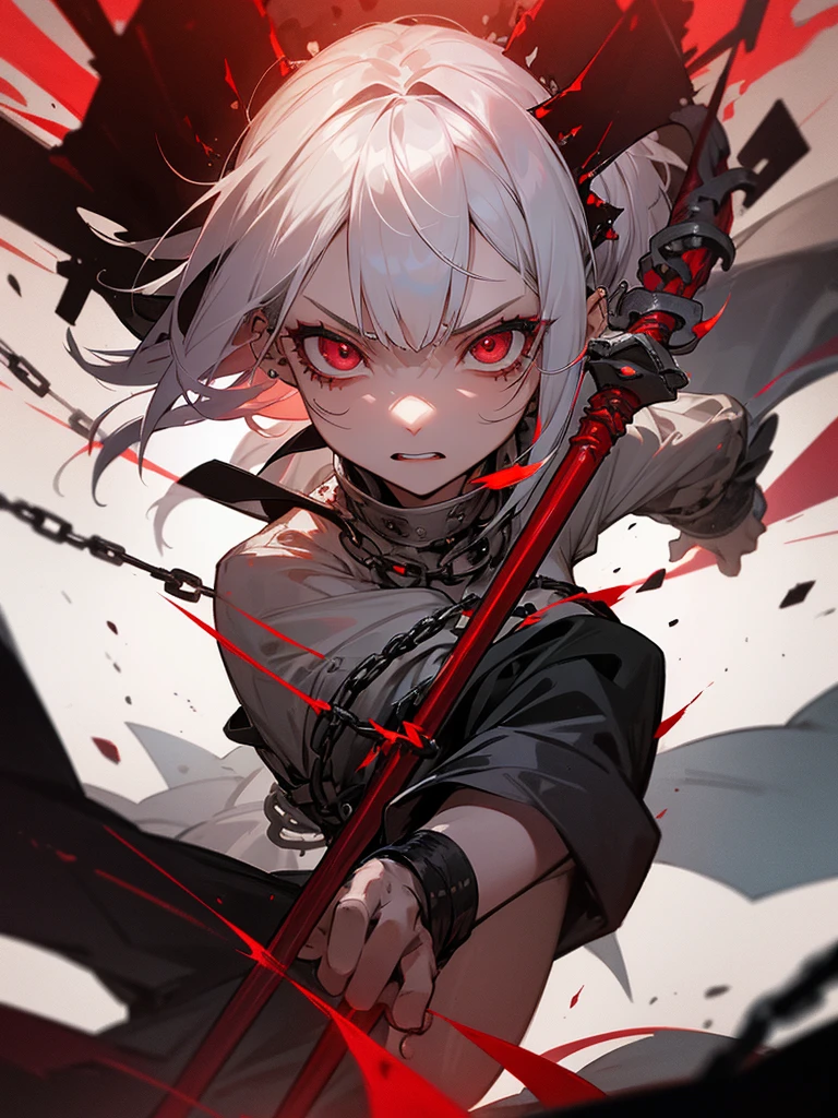 Blood-bathed sword