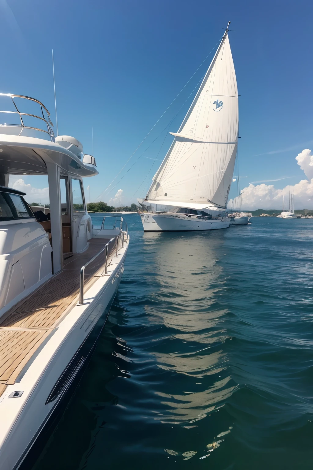 I took a picture of the yacht&#39;s lobby 