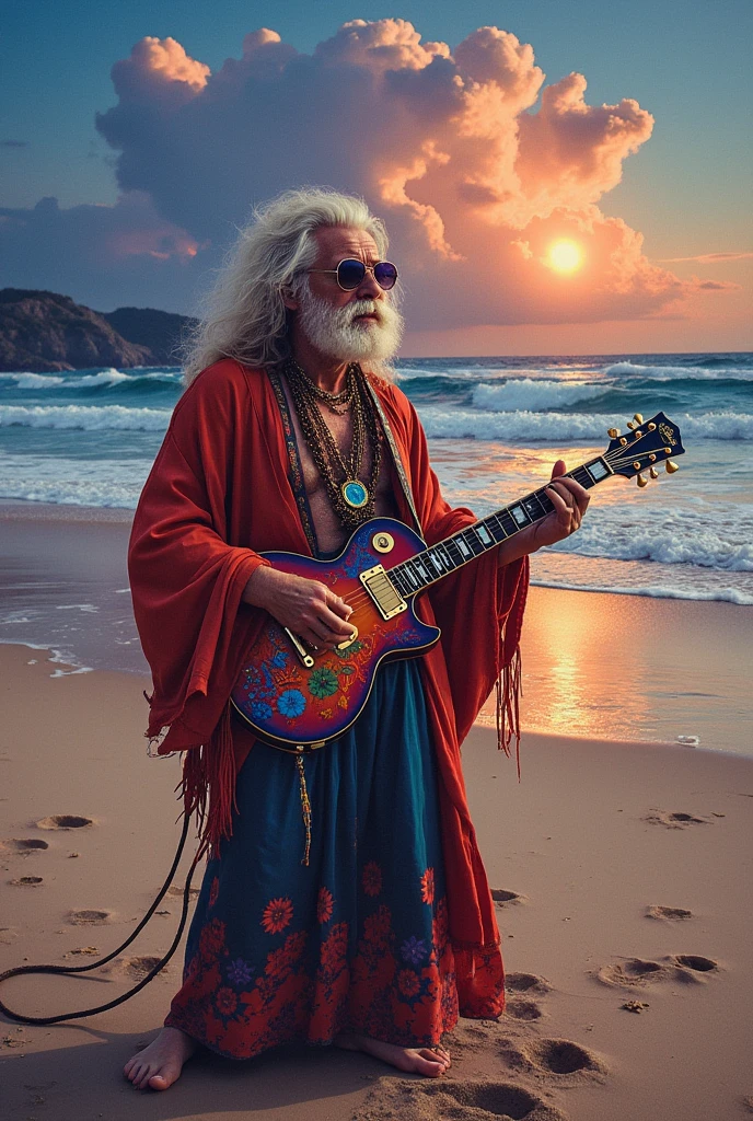 Grateful dead on the beach