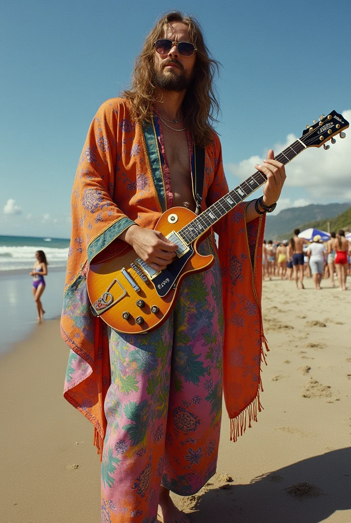 Grateful dead on the beach