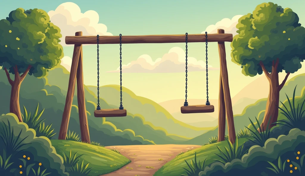 Conservation of mechanical energy on a swing