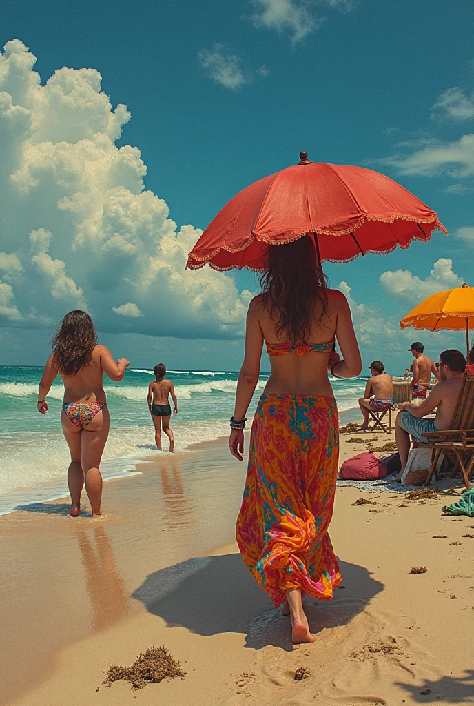 Grateful dead on the beach