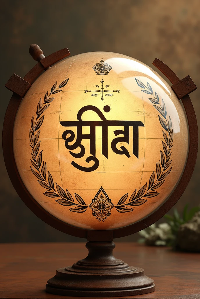 गोलो भित्र नेपाली मा याद लेकेको फोटो