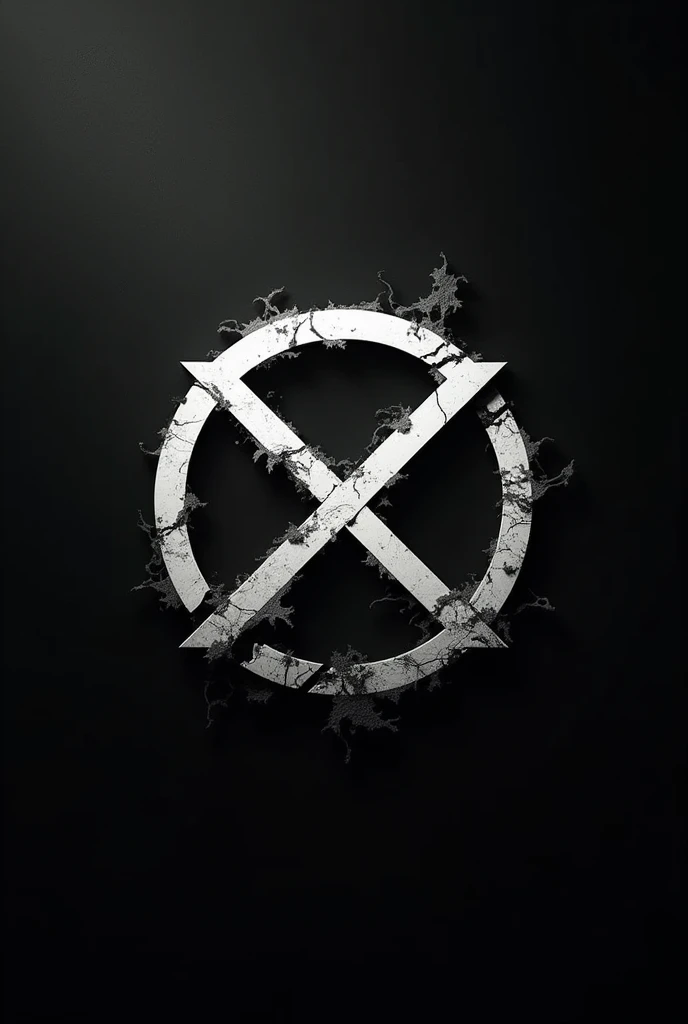 Create a logo for extremist atheism