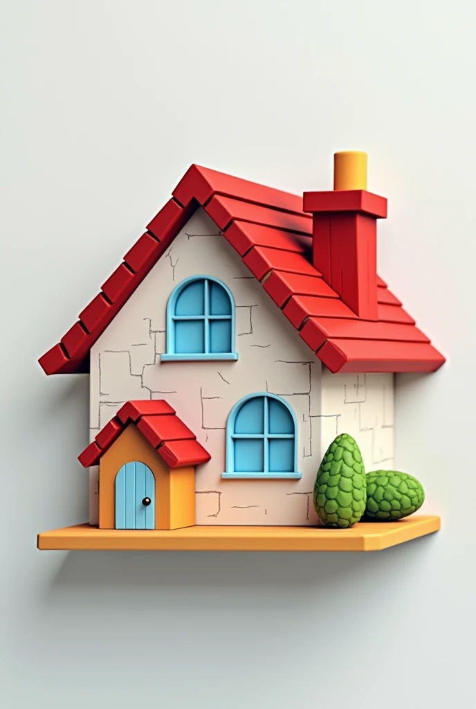 3d logo tarid name sticker houses