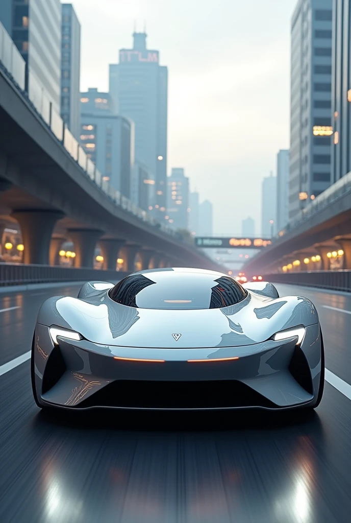Since 2050 modern car