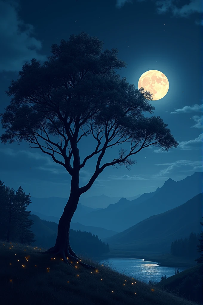 night scene wallpaper
