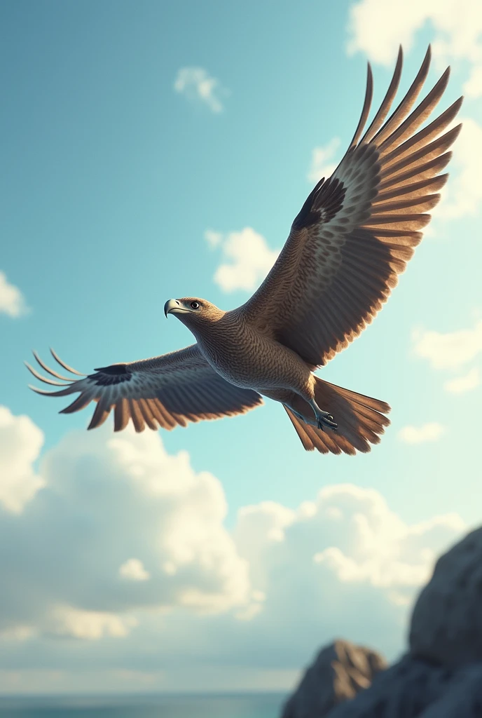 flying bird
