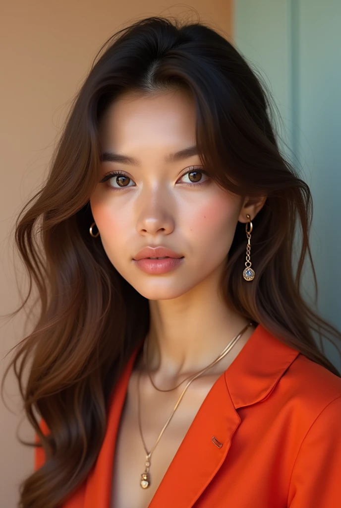 I want to create a photo of  girl, I am providing her Instagram ID and her image here, you should create a girl of that type and give her her name is https://www.instagram.com/nwr_teena_____32?igsh=a2lzZmZocnpya203 This is the Instagram ID. Check it and make an image of it quickly. This girl xes photo 