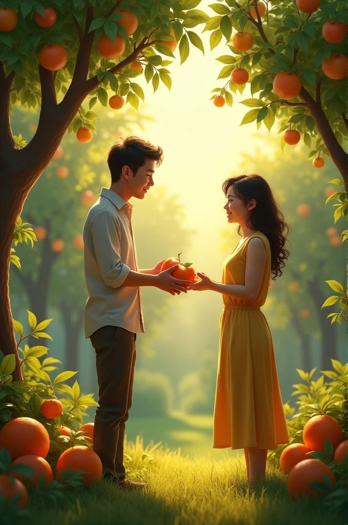  People get the fruits when the tree has grown but you have given me the fruit of my labors even before I had planted the sapling.