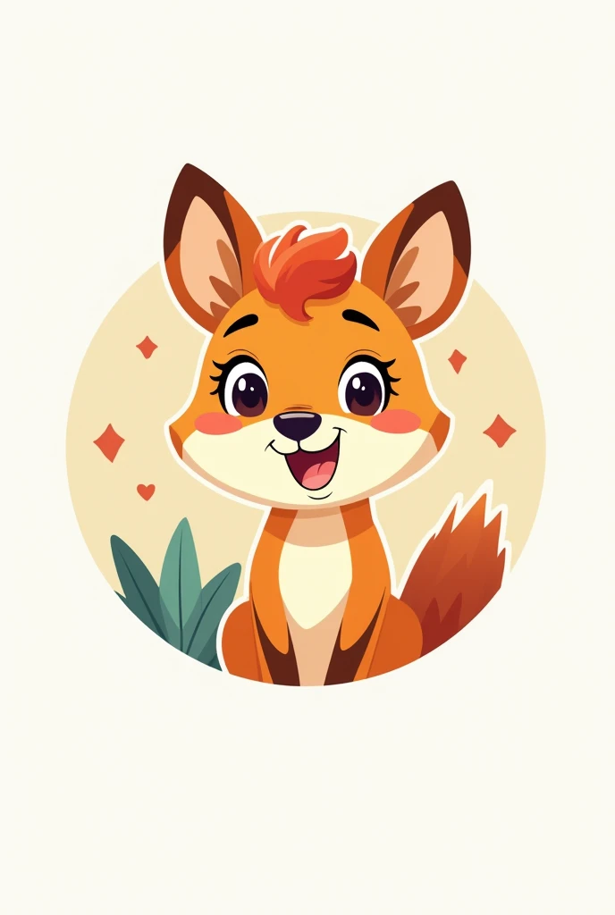 Animal cartoon logo