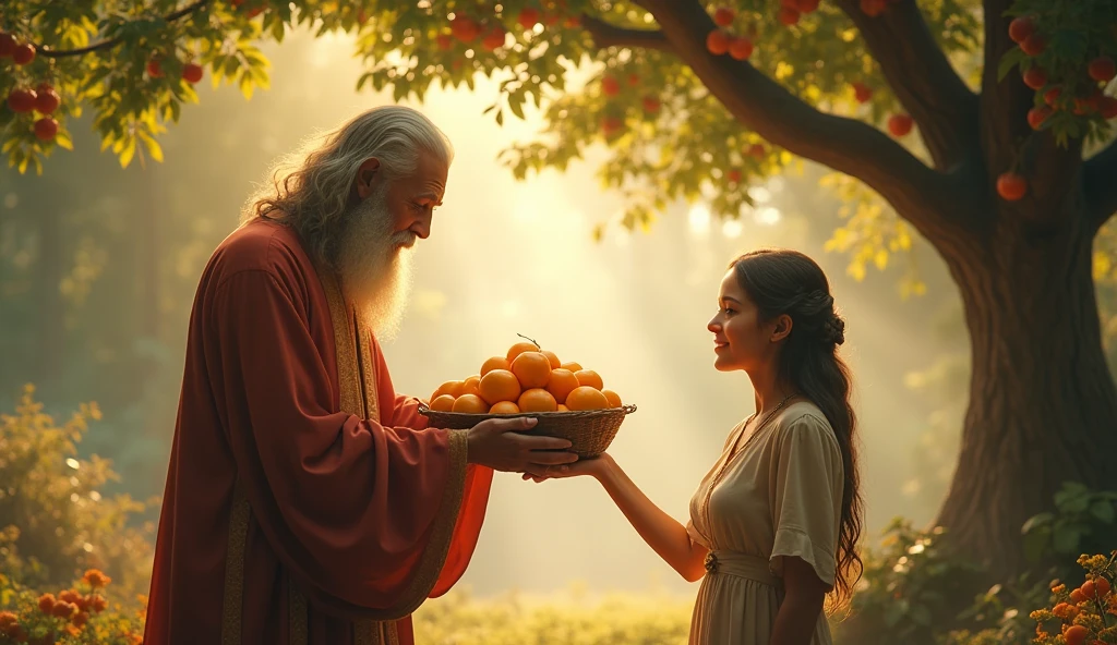  People get the fruits when the tree has grown but you have given me the fruit of my labors even before I had planted the sapling.
