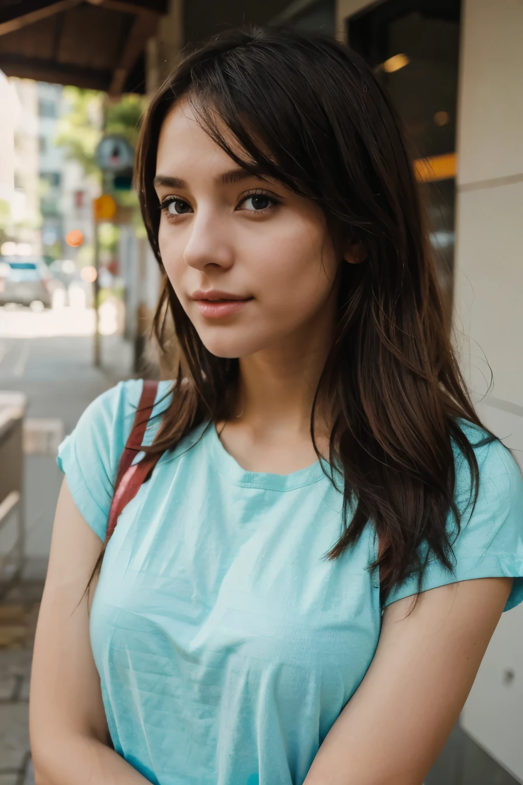 Girl for communication1 girl, Big breasts, long hair, Realistic anatomy, Best quality,