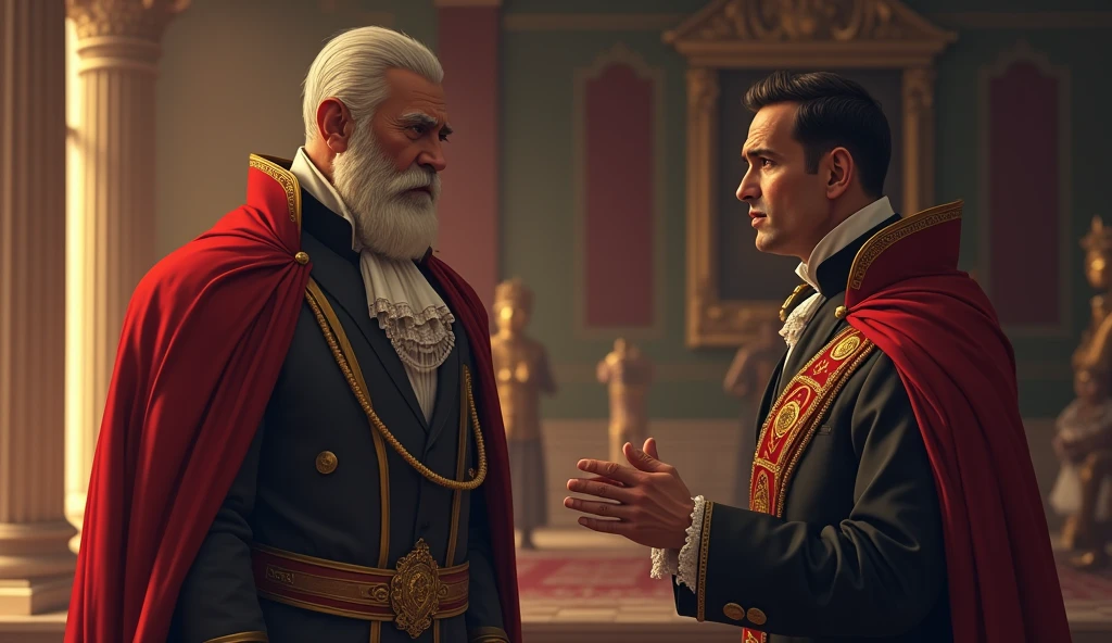 Now the prime minister got worried and said to king, Your majesty let’s leave now, this man is too intelligent.