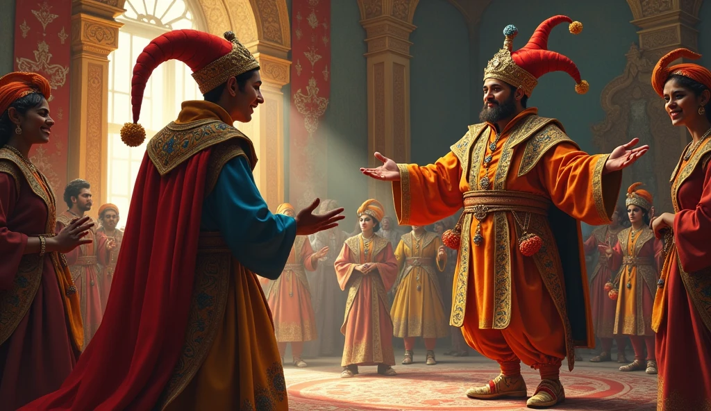 You have truly proved that you are witty and a great jester.

 King Barbar called Tenali to the court and gave him many more royal rewards.