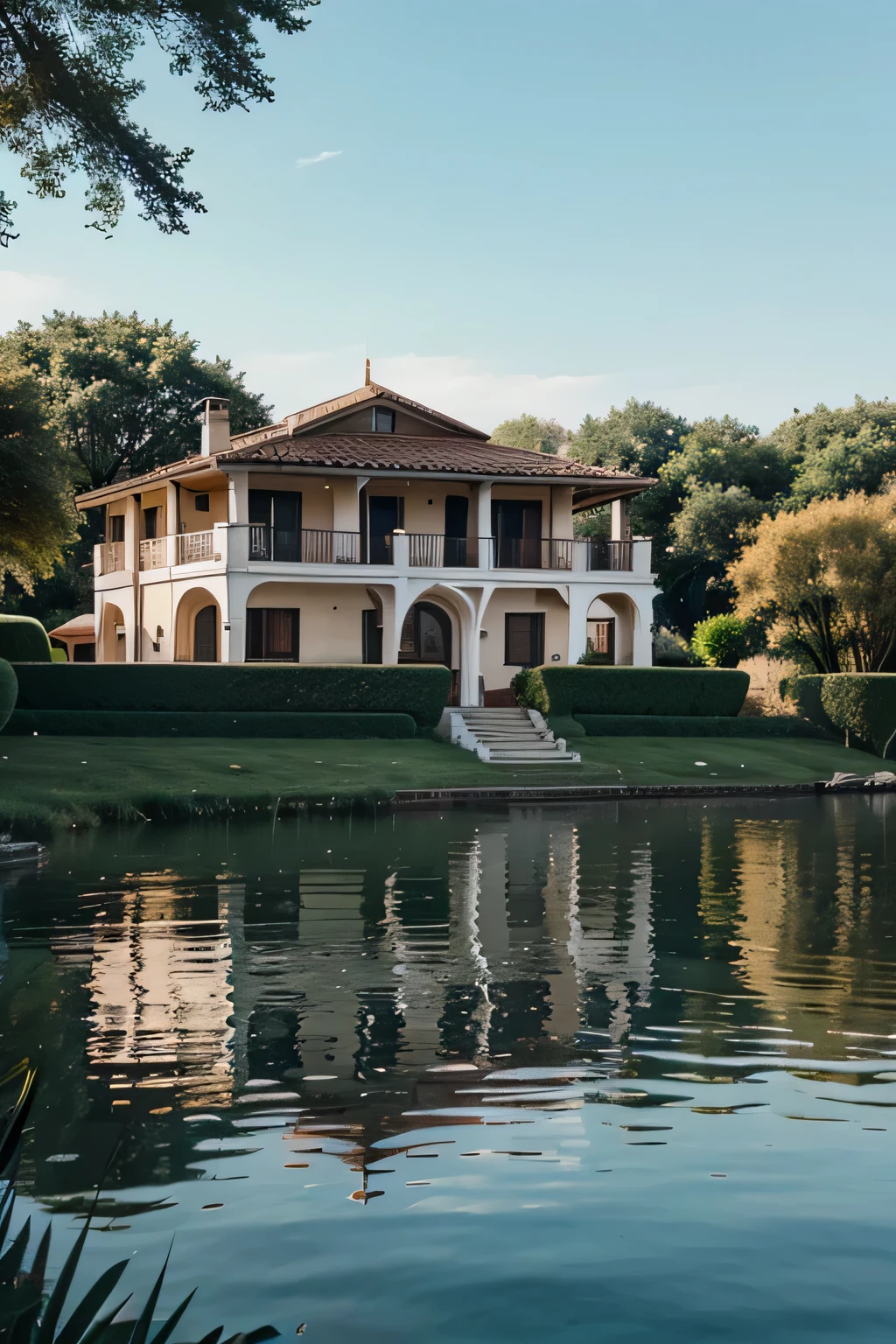 Villa by the lake