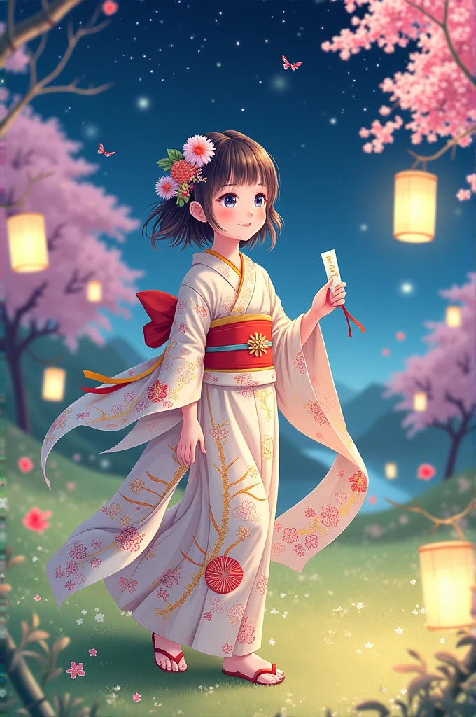 Girl Tanabata