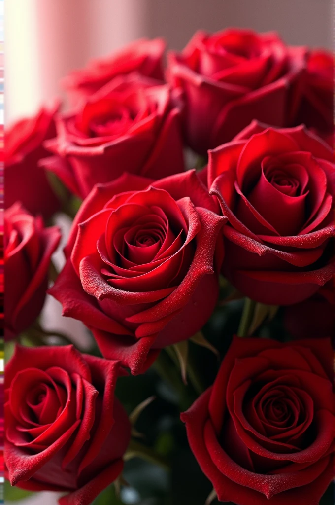 Please genarete red Bouquet of roses in love 
