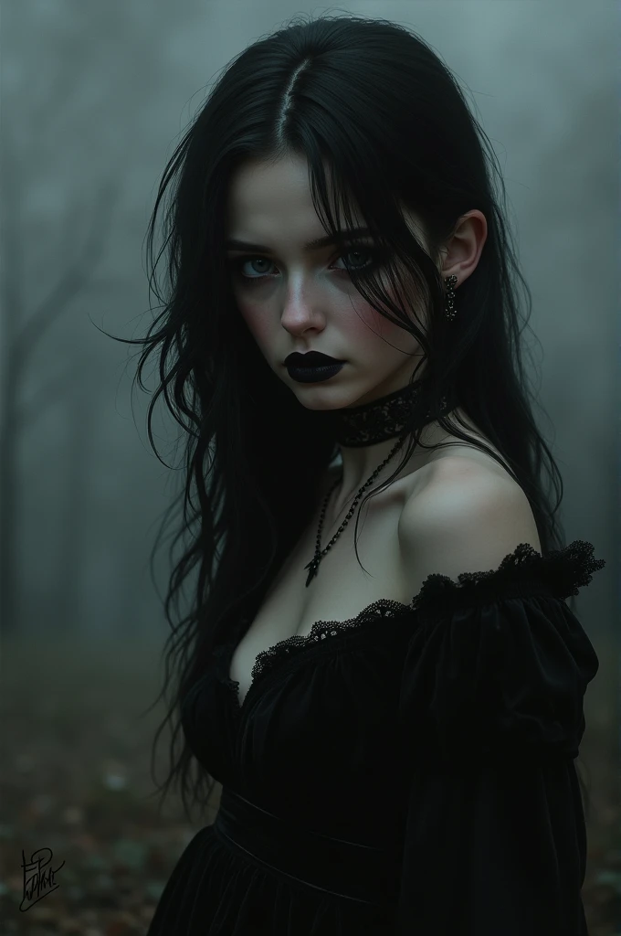 Aurora, depressed goth
