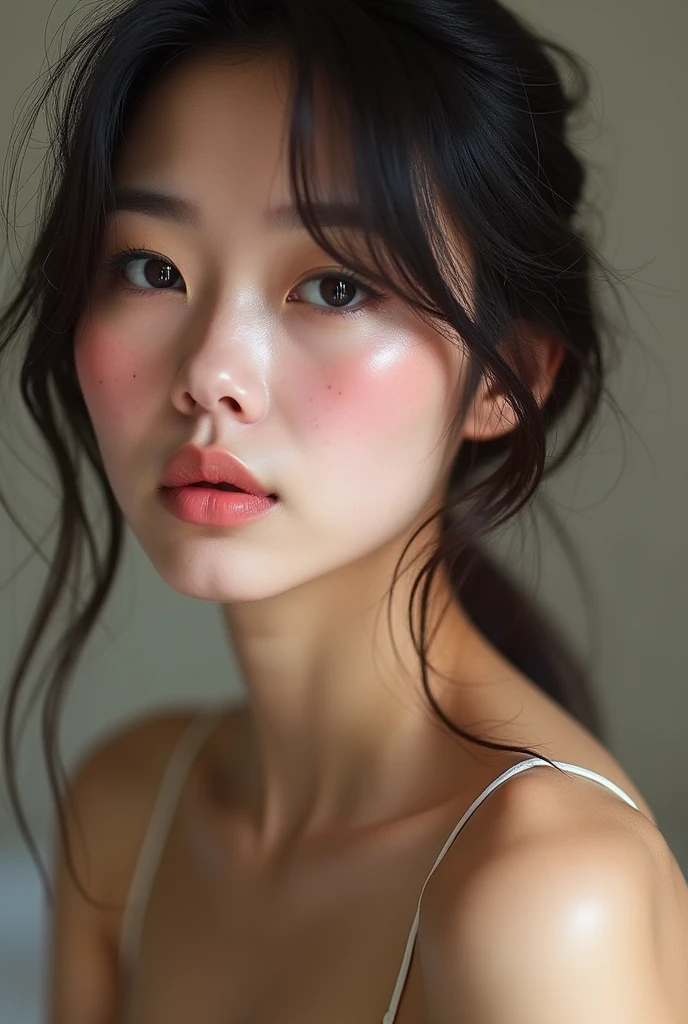 Cum in mouth Blowjob semen Bukkake in the face naked Looking up White skin Blowjob Sucking a man's penis Japanese Facial ejaculation woman Beauty 舌にsemenが
