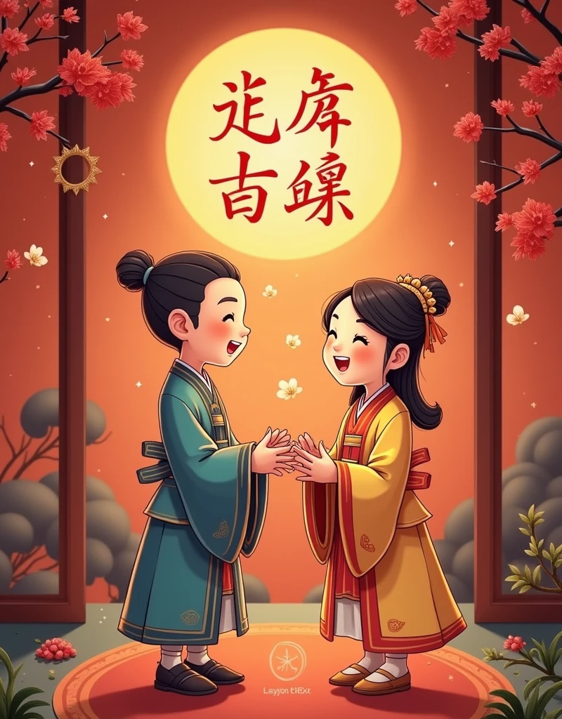 Happy today&#39;s ceremony，A happy marriage。Poetry on Guanju，Song of Songs。Ruiye Fifth Generation Qichang，The transformation of the two southern regions。One heart and one mind，IKEA。Treat each other with respect，Eternal Harmony。Mutual assistance，The Oath of the Mandarin Duck