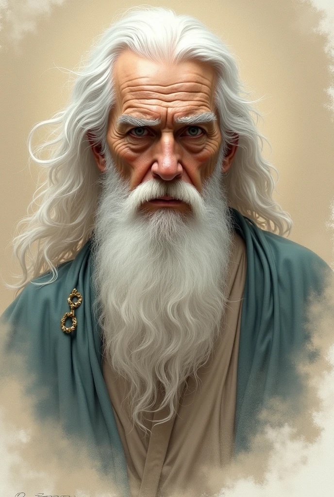 Gandalf delicate image for tattoo