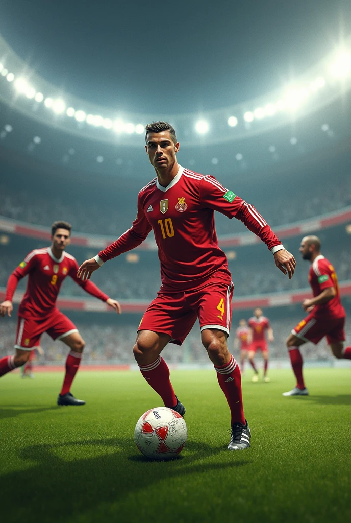 Cristiano ronaldo in iran national football team