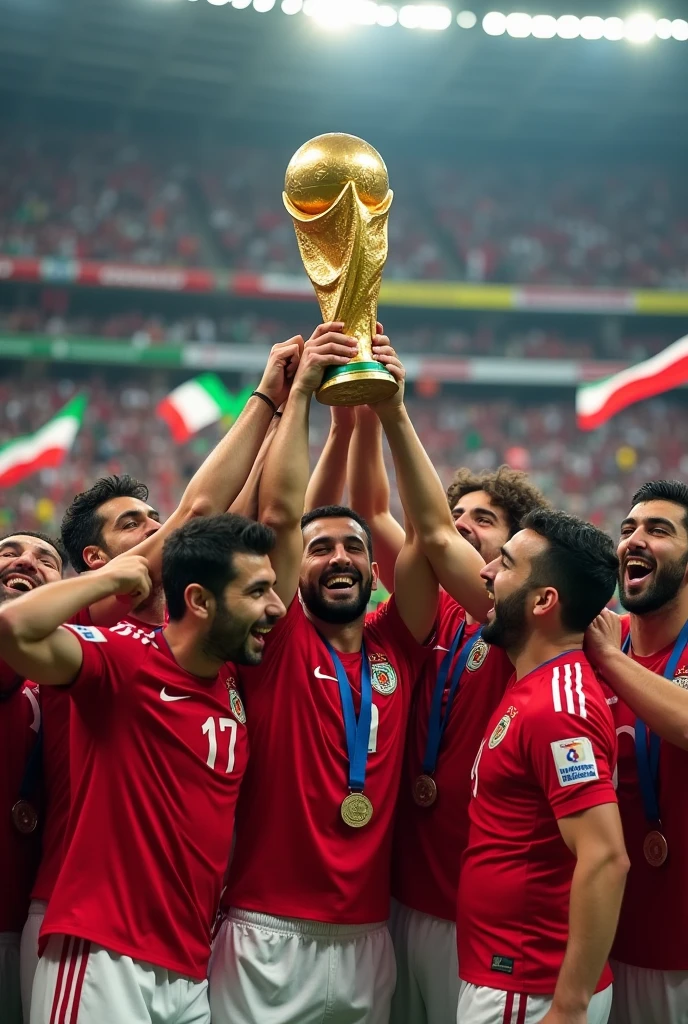 Iran national football team won world cup