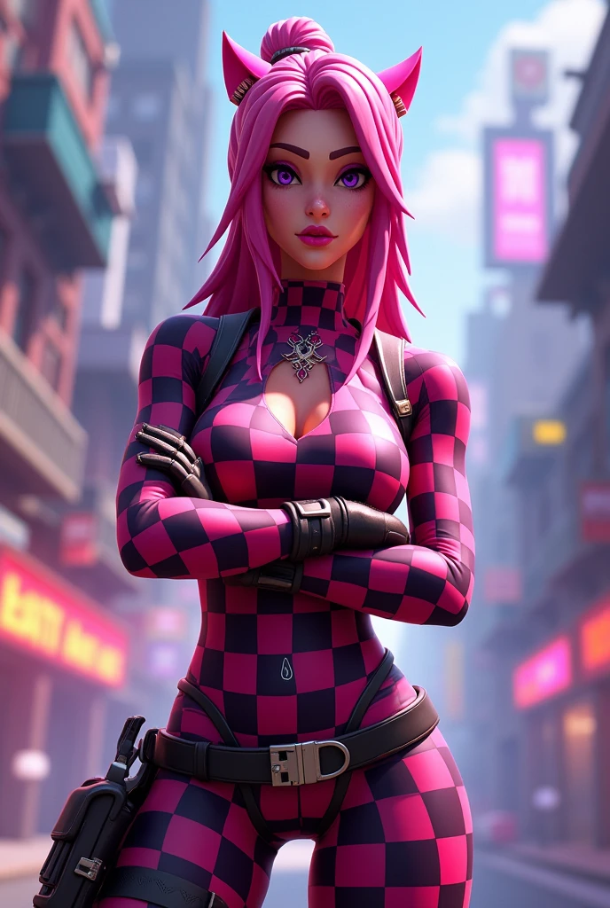 Veronika fortnite checkered step pack