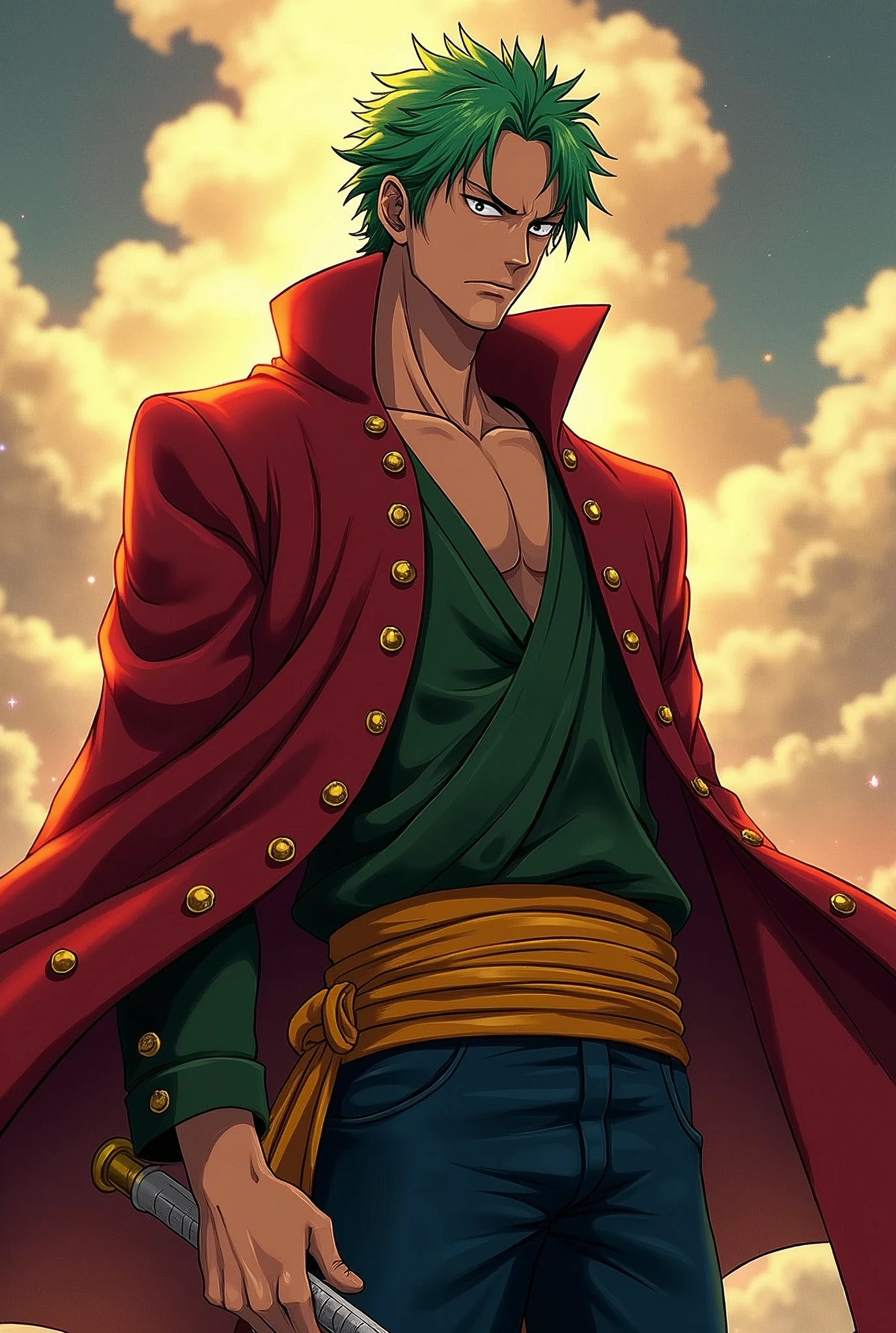 zoro one piece tranche kaido