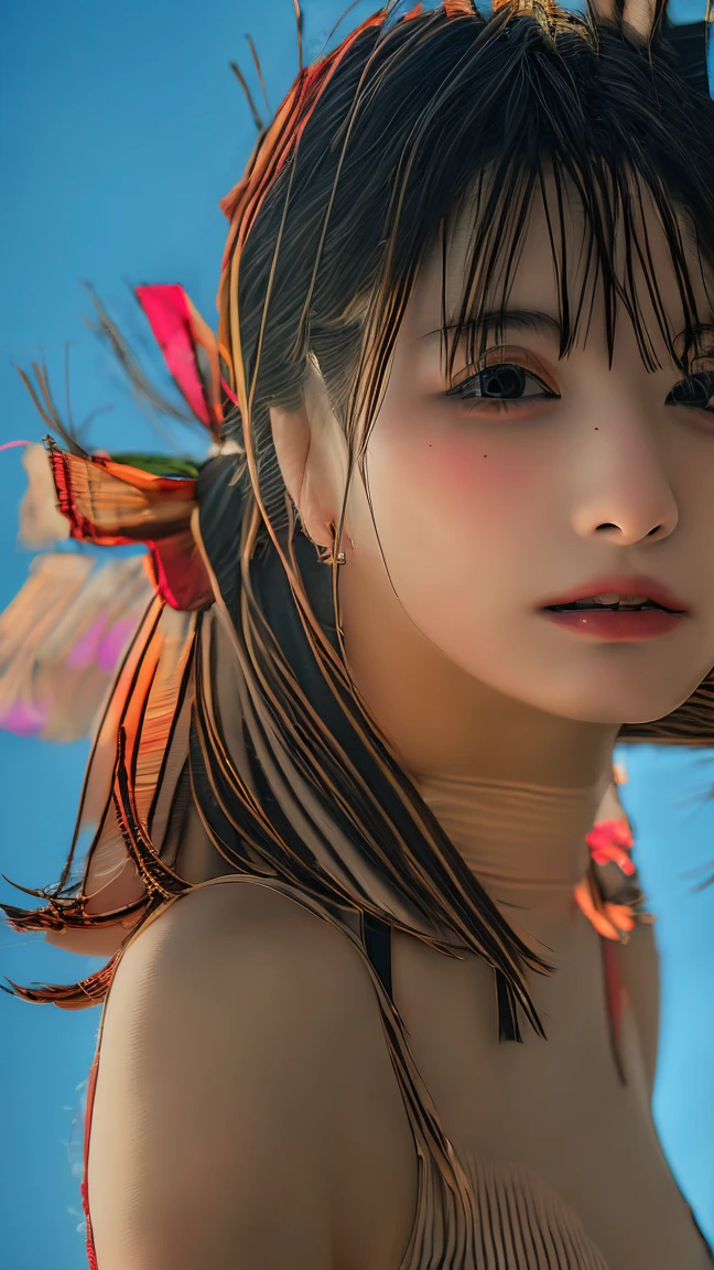 8k, Realistic, Highest quality: 1.4), Japanese, (One Girl), Beautiful Face, (Realistic face), (Black Hair), Beautiful hairstyle, Realistic eyes, Beautiful attention to detail, (Realistic skin), Beautiful Skin, charm, 超High resolution, 超Realisticな, Very detailed, Golden Ratio,. (3. gill:1.5), (Sony Alpha 1, 50.1 megapixel full-frame CMOS sensor, 8k video recording function), (Telescope Lens), (Realistic),(8k, 超High resolution, Highest quality),Very detailedな,Beautifully detailed face, Complete Anatomy,(Beautiful attention to detail:1.3),smile,Very delicate and beautiful, Very detailed, Hmph, Unity, 8k Wallpaper, wonderful, In detail, Very detailedな, High resolution, Very detailed, Very detailed目と顔,Wet, ((luxury:1.1)),((All Nude:1.1)), [ponytail],(Small breasts 3),Masturbation,Female organ,Nipples, Lower Body,profile,hot spring,Full body photo,beautiful girl,Night view,Fantastic landscape,Standing posture