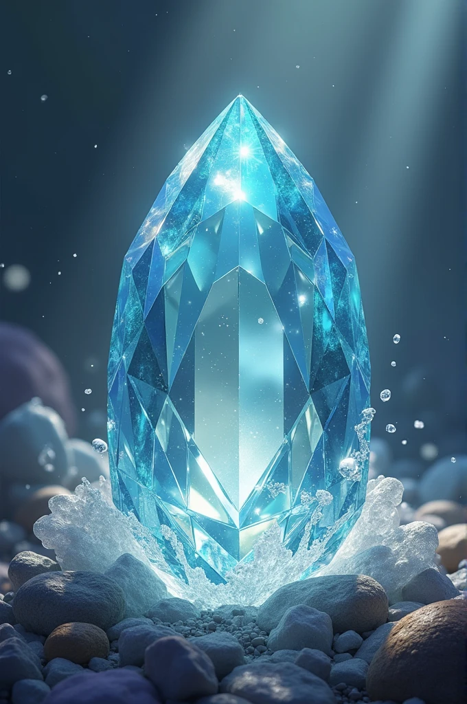 Ilustrator of topaz stone
