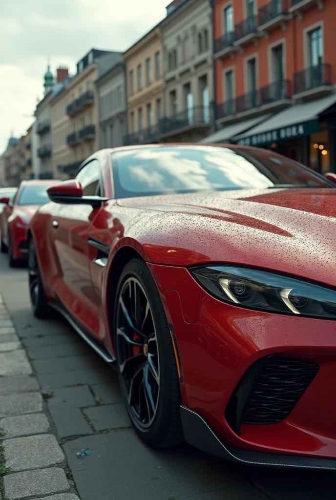 Rich men with cars