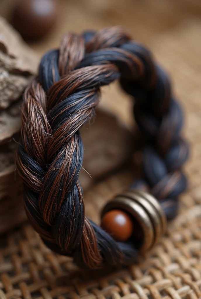 Horse hair bracelet 