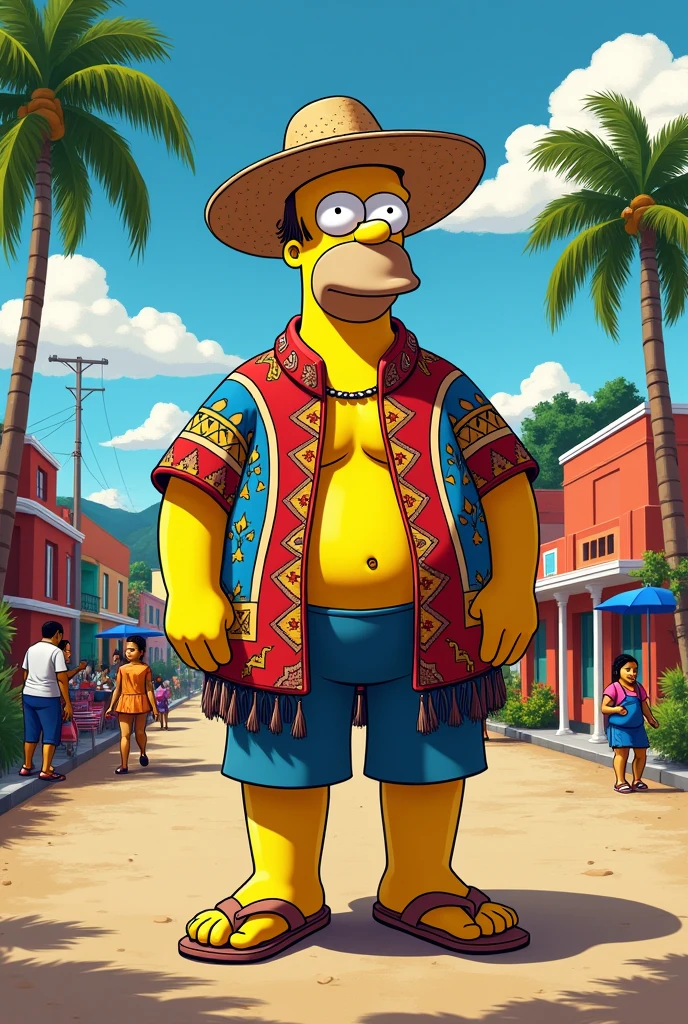Homer Simpson Paraguayan