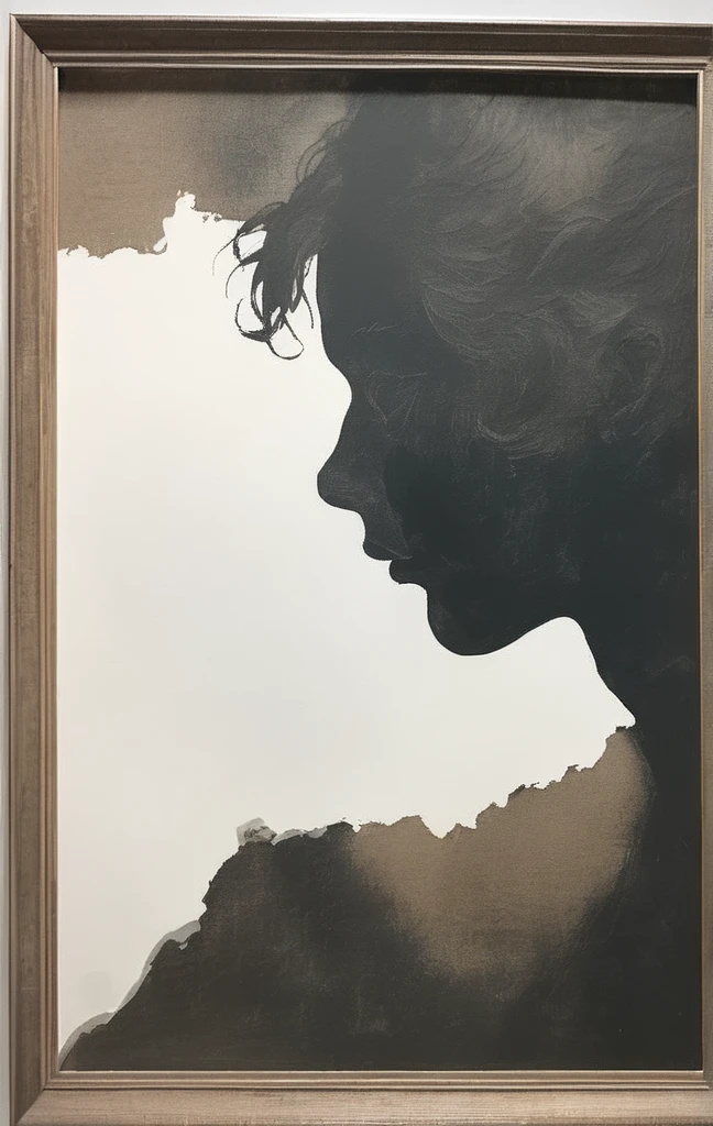 Paintings with blank spaces