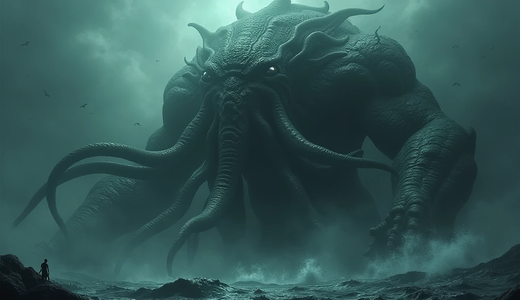 OC Rendering,3d design,Cthulhu,deep sea,Tentacles,fear,game design,Role,Picture quality HD