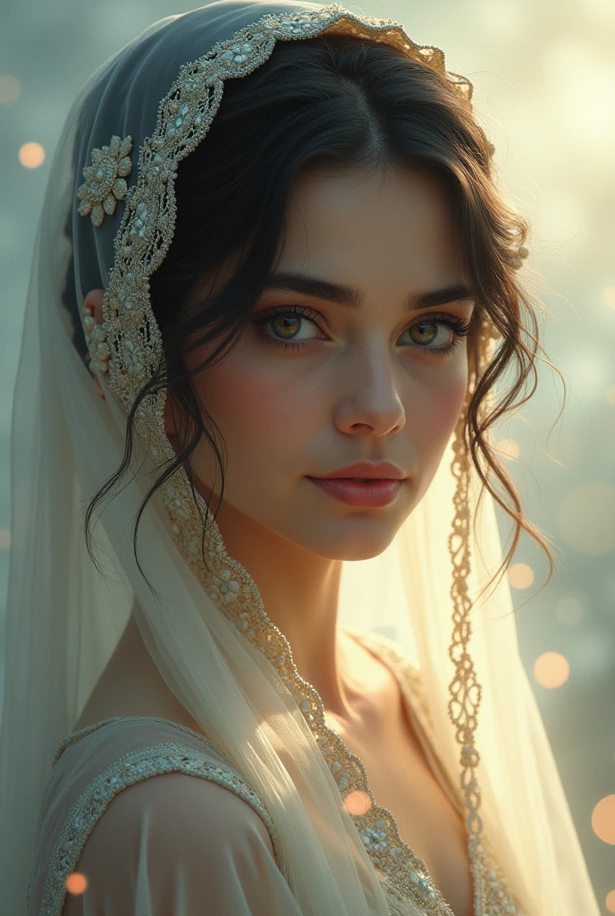 dreamshaper portrait of Pakistani bride (same face)
