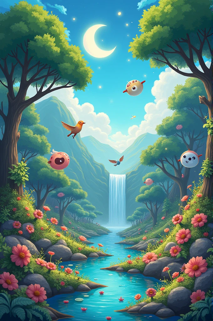 Natura, animated