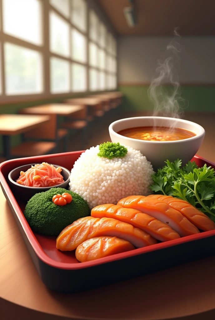 school lunch Nutritious Japanese food