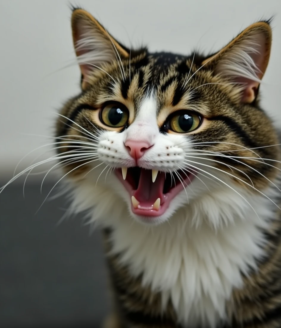 Make a pic on this cat with a indian girl salfi