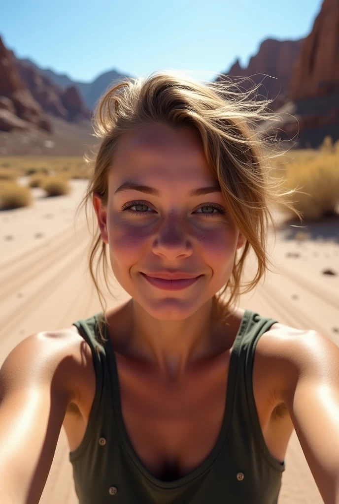 Selfie of an 18 year old in Amargosa