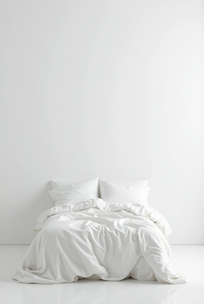 Make a picture of bed head in white colour