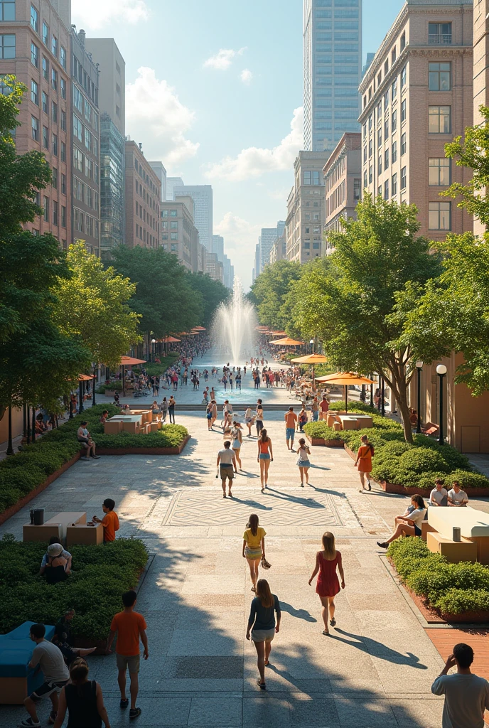 Public square design 