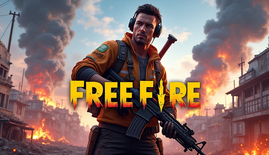 Free fire live stream crazy thumbnail