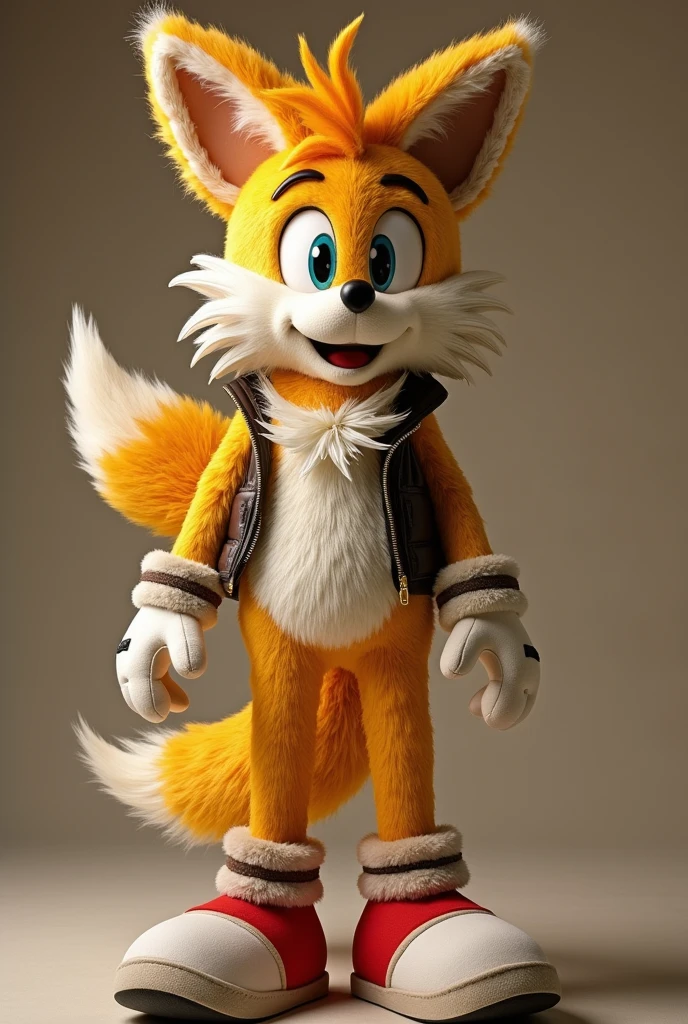 miles tails prower as a furry fursuit costume